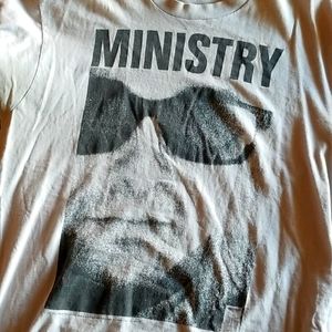 Ministry Wax Trax records T-shirt